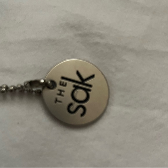 SOLD! THE SAK CLASSIC BLACK KNIT BAG - Picture 7 of 7